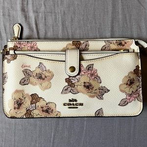 NWT Floral Coach bag